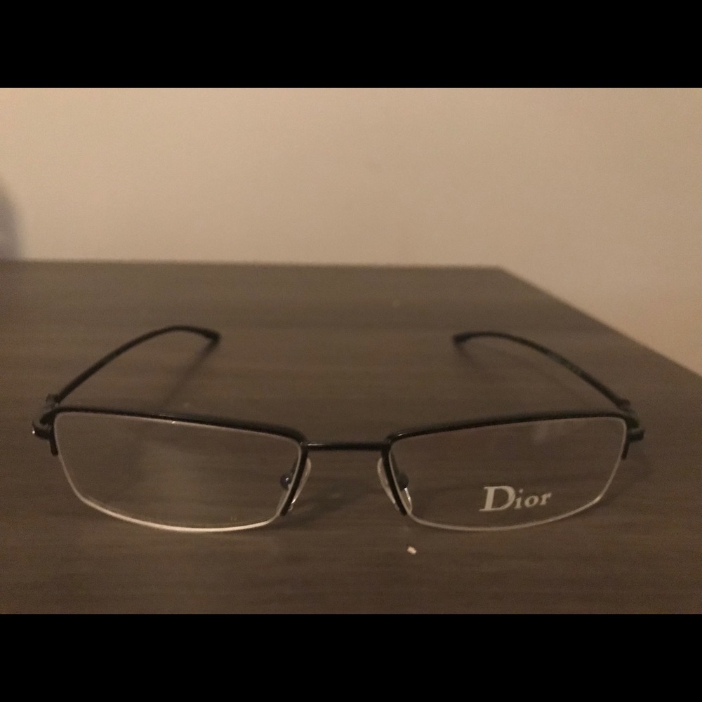 Dior crystal studded frames